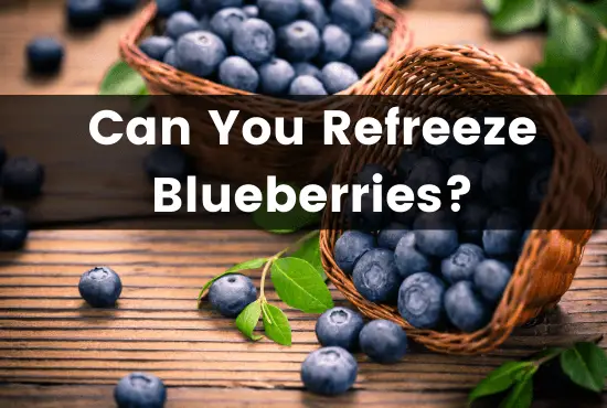 Can You Refreeze Blueberries