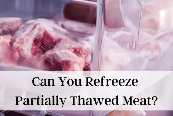 Can You Refreeze Partially Thawed Meat